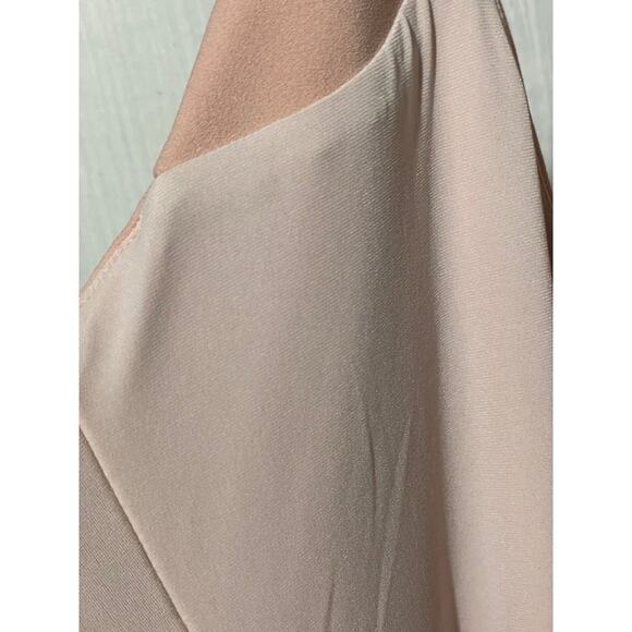 Nookie Hollywood Bodycon Off Shoulder Midi Dress Blush Size Large - Picture 8 of 12